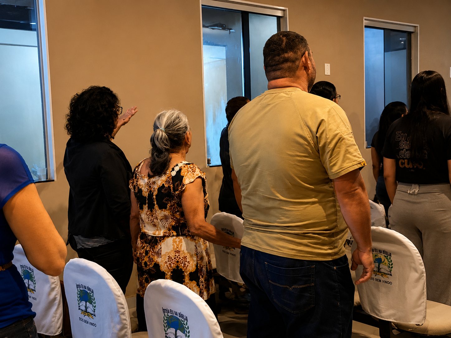 Registro de encontros e atividades da comunidade integrando a nossa congregação